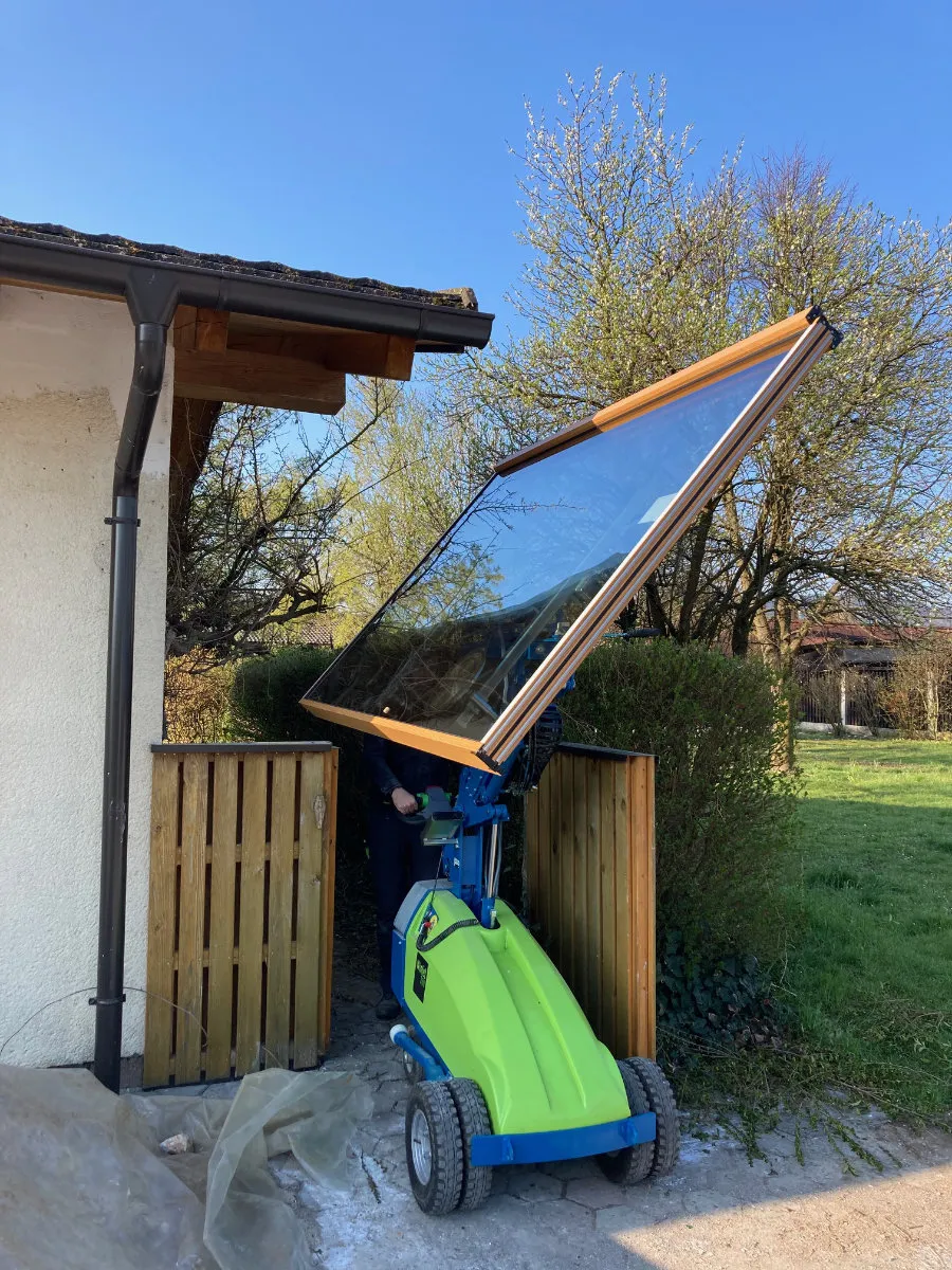 Zasteklevanje z robotom Winlet 350